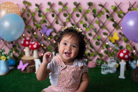 Ensaio 1 ano Jardim Encantado São Paulo'