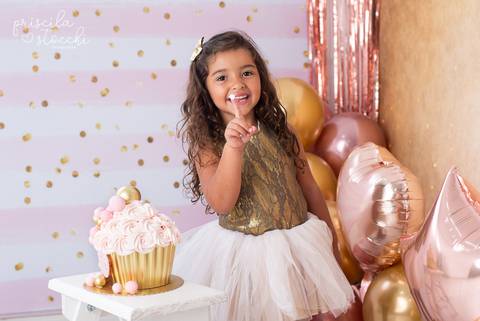 Ensaio Infantil com Bolo 4 anos São Paulo '