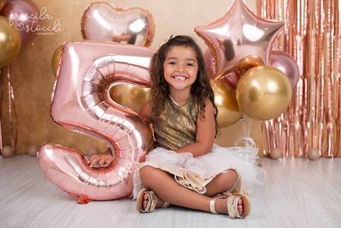 Ensaio 5 anos Menina São Paulo'