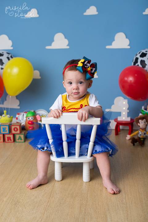 Ensaio 1 ano Jessie Toy Story SP Zona Sul'
