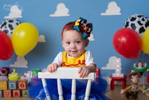 Ensaio 1 ano Jessie Toy Story SP Zona Sul'