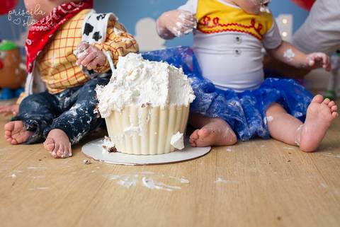 Smash the Cake gêmeos Toy Story São Paulo'