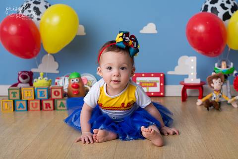 Ensaio 1 ano Jessie Toy Story São Paulo'