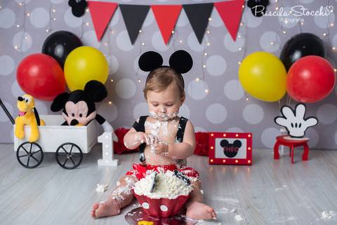 Smash the Cake Mickey São Paulo'