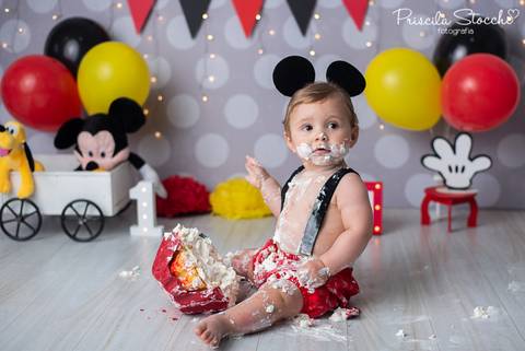 Smash the Cake Mickey São Paulo'