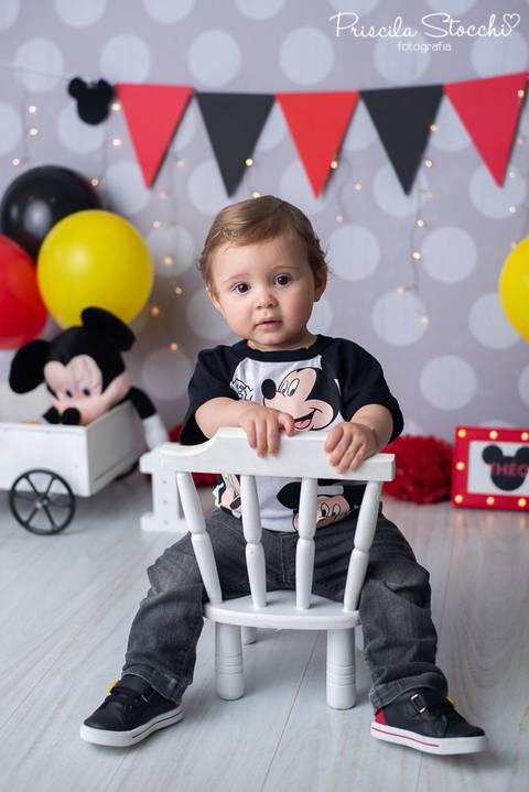 Ensaio 1 ano Mickey SP'