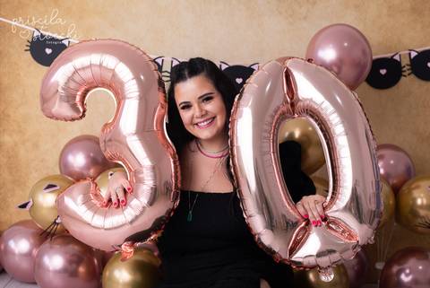 Ensaio Aniversário 30 anos com Balões SP'