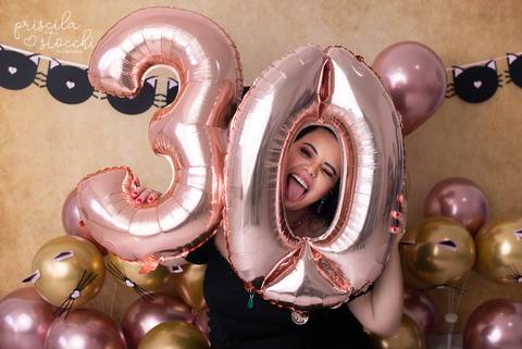 Ensaio Adulto 25 anos com Balões SP'