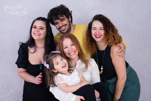 Ensaio de Família Estúdio São Paulo SP Zona Sul'