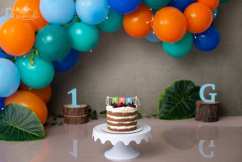 Bolo de Frutas para Smash the Cake SP'