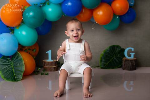 Ensaio 1 ano Dinossauro SP'