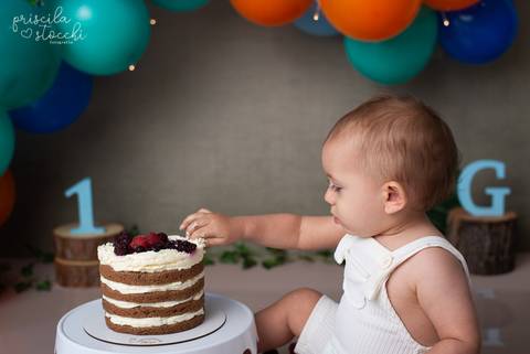 Smash the Cake Dinossauro 1 ano SP'