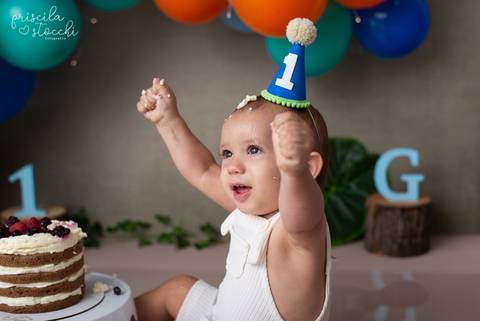 Smash the Cake Dinossauro SP'