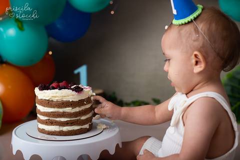 Smash the Cake Dinossauro SP'