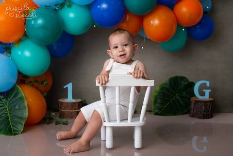 Ensaio 1 ano Dinossauro SP'