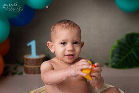 Banho Clean Up Splash Smash the Cake SP'