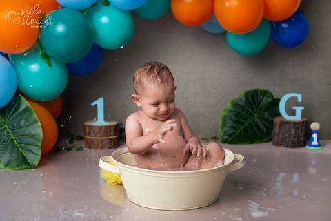 Banho Clean Up Splash Smash the Cake SP'