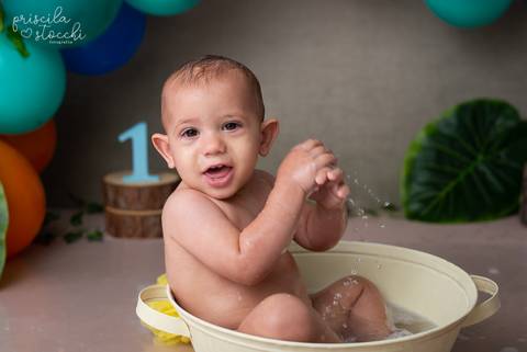 Banho Clean Up Splash Smash the Cake SP'