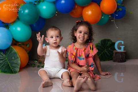 Ensaio 1 ano Dinossauro SP'