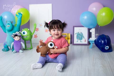 Ensaio 1 ano Boo Monstros SA SP'