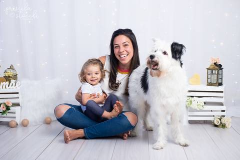 Mini Sessão Dia das Mãescom Cachorro Patas SP'