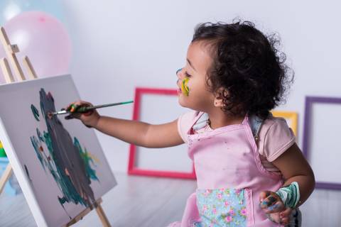 Smash the Paint Ensaio com Tintas 2 anos SP '