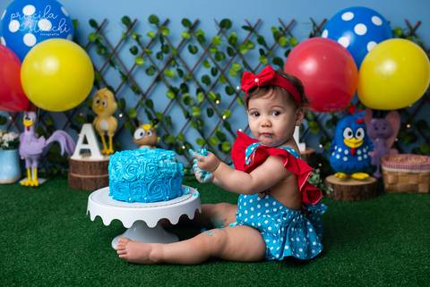 Smash the Cake Galinha Pintadinha São Paulo'