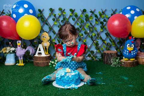 Smash the Cake Galinha Pintadinha SP'