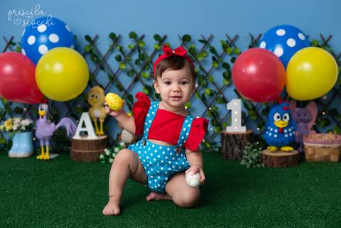 Ensaio 1 ano Galinha Pintadinha SP'