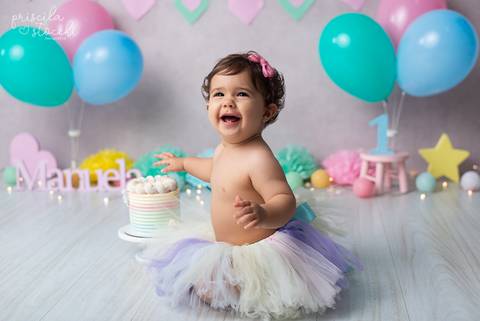 Smash the Cake Menina 1 ano SP'