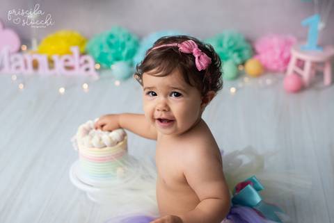 Smash the Cake Menina 1 ano SP'