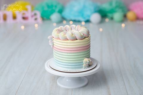 Bolo para Smash the Cake São Paulo'