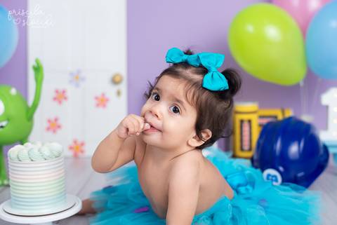 Smash the Cake Boo Monstros SA 1 ano SP'