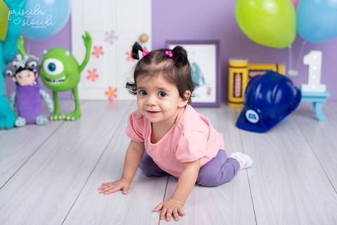 Ensaio 1 ano Boo Monstros SA São Paulo'