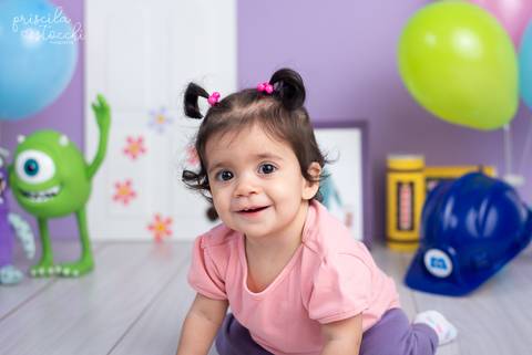 Ensaio 1 ano Boo Monstros SA São Paulo'