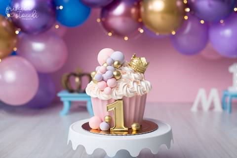 Bolo Smash the Cake Princesa'