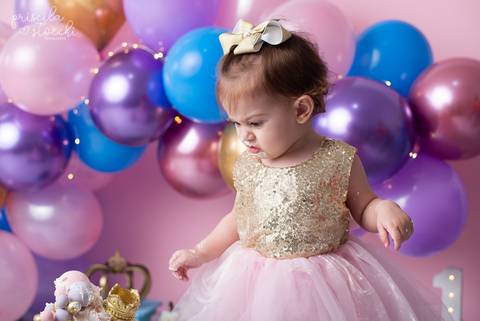 Smash the Cake 1 ano Menina São Paulo'