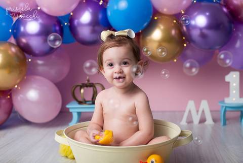 Splash the Baby Banho Smash the Cake São Paulo'