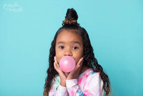 Ensaio Fotográfico Infantil Colorido SP Zona Sul'