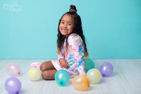 Ensaio Fotográfico 5 anos Colorido SP Zona Sul'