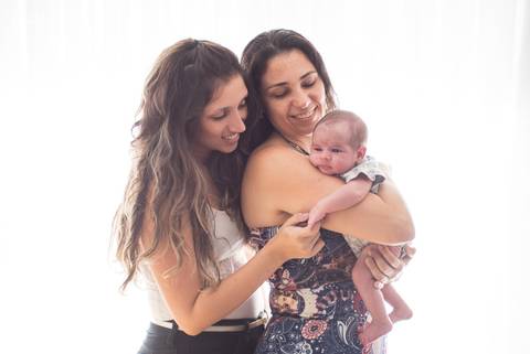 Fotos Newborn Lifestyle em casa vovó São Paulo'