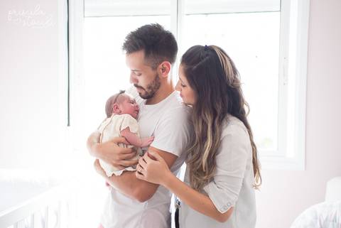 Fotos em Família Newborn Lifestyle em Casa SP'