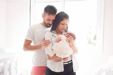 Fotos em Família Newborn Lifestyle em Casa SP'