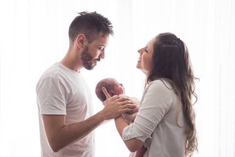 Ensaio Newborn lifestyle em Casa SP'