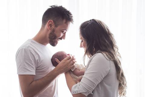 Fotos em Família Newborn Lifestyle em Casa São Paulo'