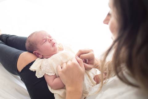 Ensaio Newborn lifestyle em Casa São Paulo'
