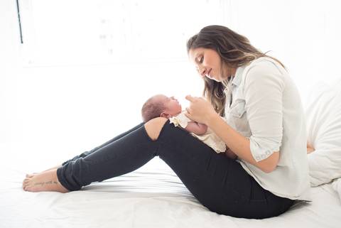 Ensaio Newborn lifestyle em Casa São Paulo'