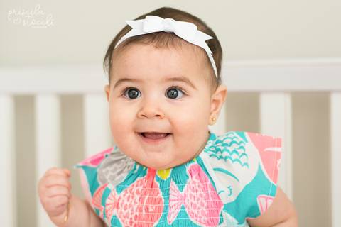 Ensaio Bebê 6 meses Lifestyle em casa SP'