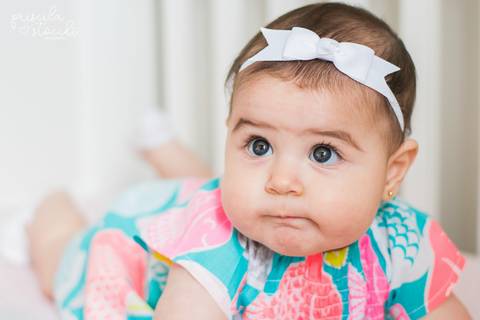 Ensaio Bebê 6 meses Lifestyle em casa SP'