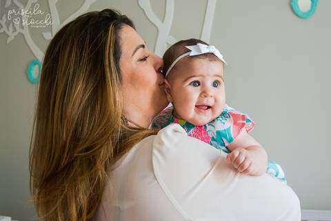 Ensaio Bebê 6 meses Lifestyle em casa São Paulo'